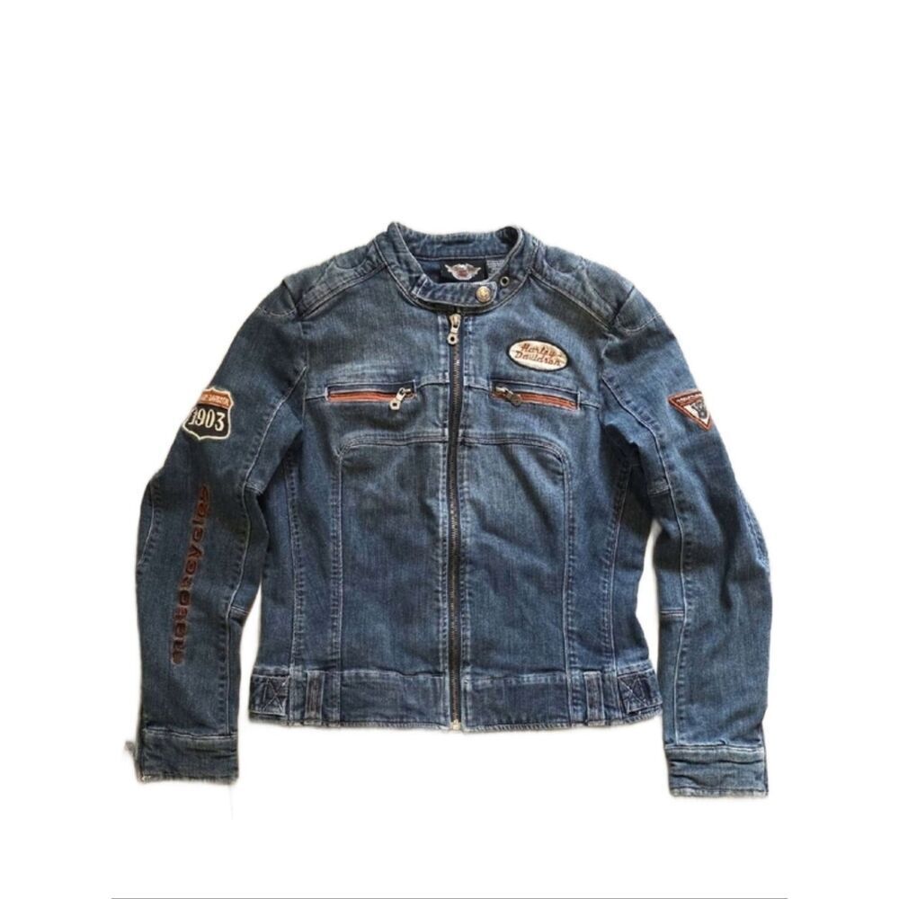 Harley-Davidson Vintage Classic Denim Women's Jacket .